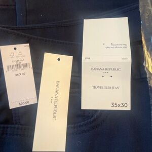 Men’s Banana Republic Travel Slim Jean-NEW